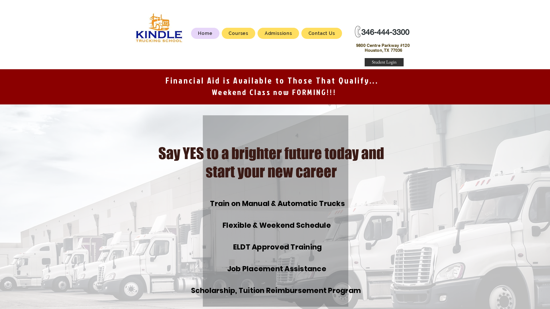 Kindle Trucking School